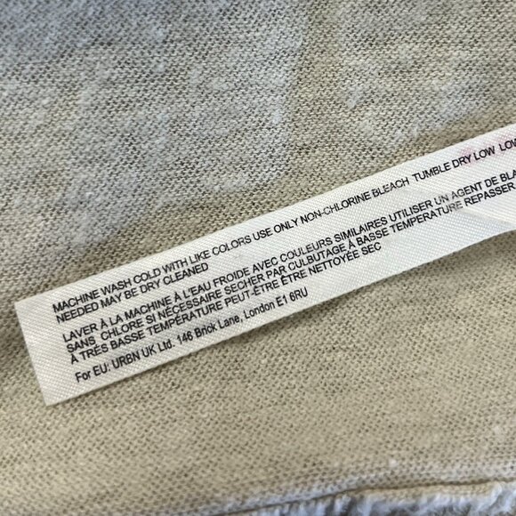 Free People Beach Skylar Maxi Dress Size Xs Hemp Cream Opal - Picture 5 of 7